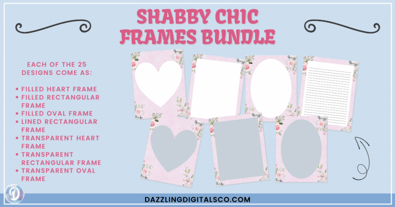 Shabby Chic Frames Bundle