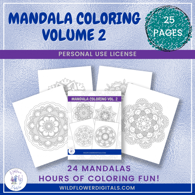 Mandala Coloring Vol 2