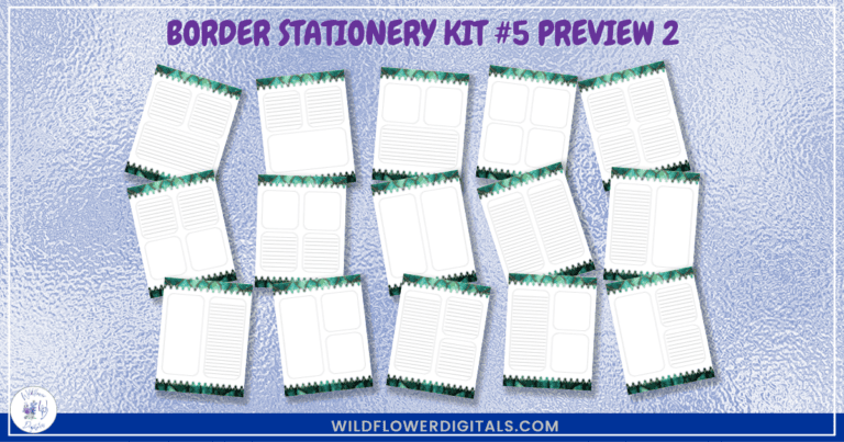 Border Stationery Kit 5