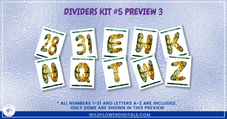 Dividers Kit 5